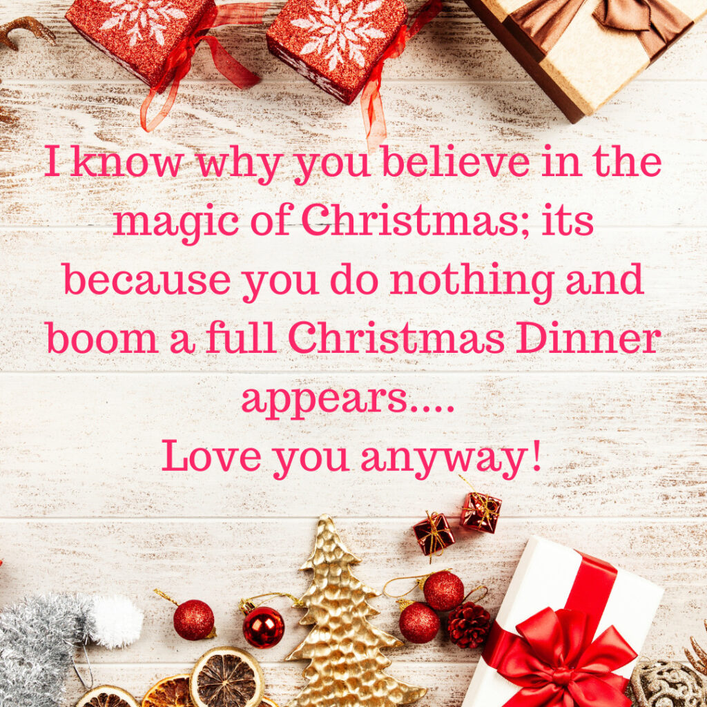 100 Funny Christmas Wishes for friends and family - Navigating Baby